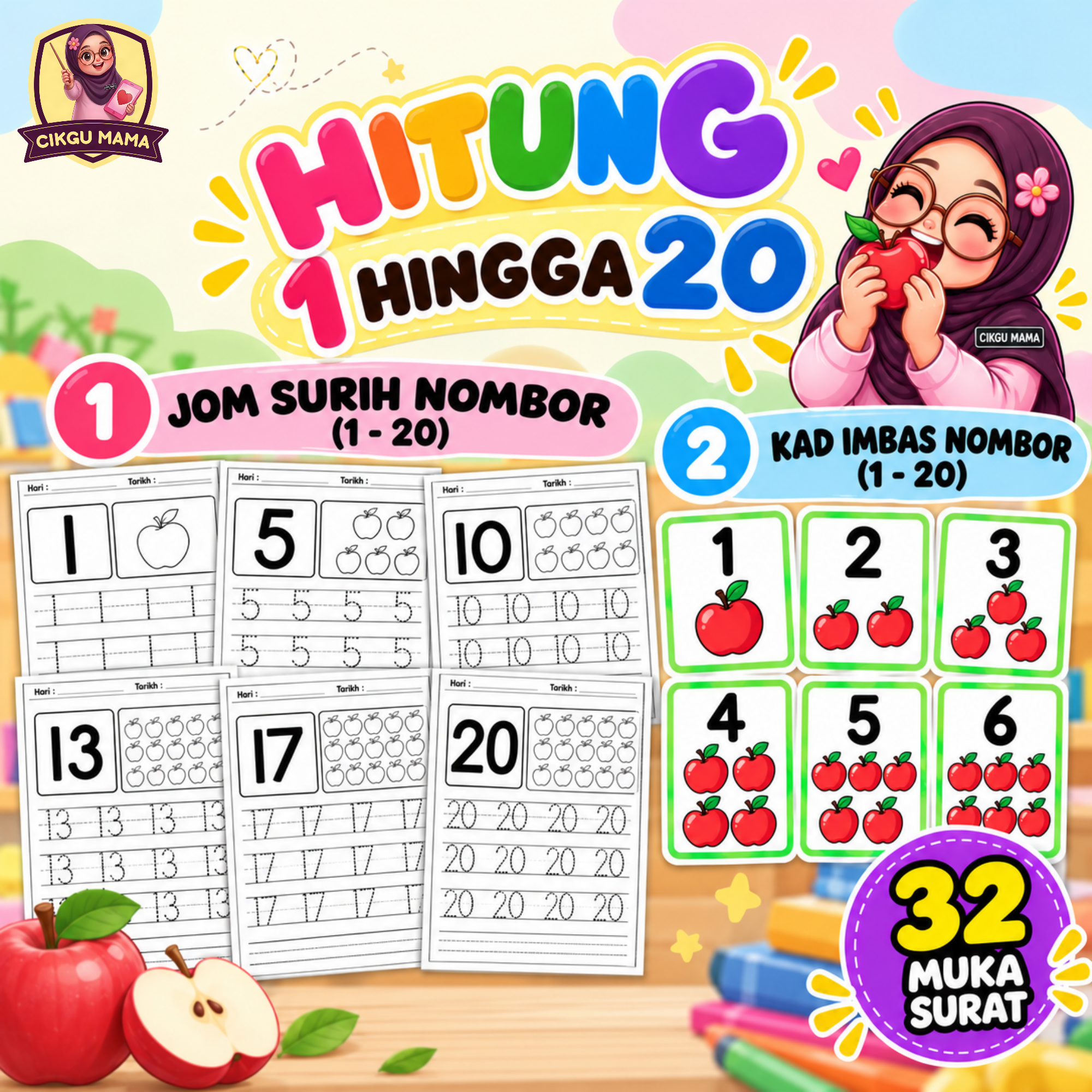 HITUNG 1 HINGGA 20